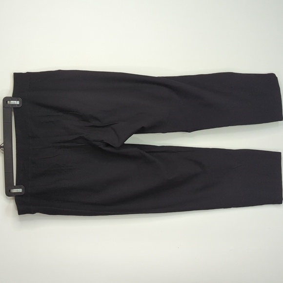 Eileen Fisher Womens Black Pull on Pants Career Workwear Casual Size L - Picture 5 of 10